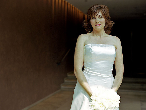 toronto bride on her own before wedding